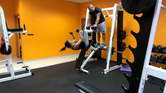 Занятие экстремальным фитнесом