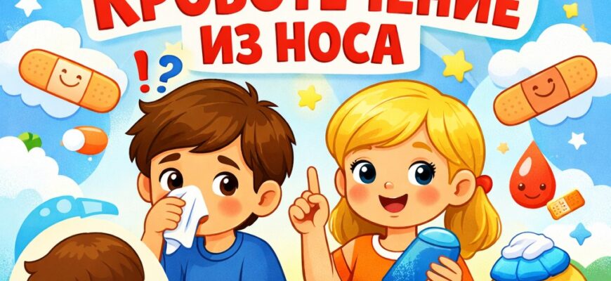 Кровь из носа (эпистаксис): причины, что делать и когда обращаться к врачу