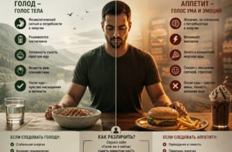 Голод или аппетит: как перестать есть на автомате и вернуть контроль над телом